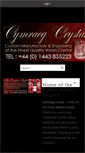 Mobile Screenshot of cymraeg-crystal.com